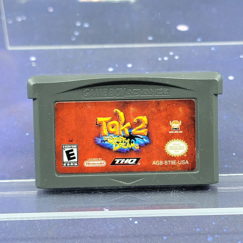 Tak 2 The Staff of Dreams Nintendo Game Boy Advance GBA Game AGB-BT9E-USA